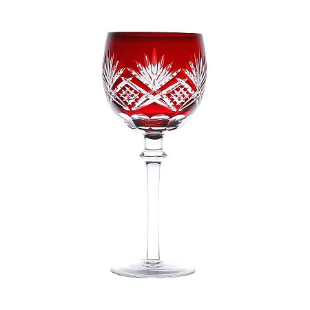 CJ. 6 TAÇAS P/ VINHO TINTO 370ML DE VIDRO