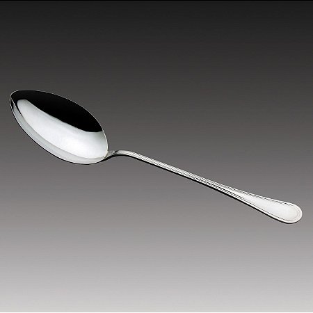 (UN) COLHER BUFFET AÇO INOX 37CM