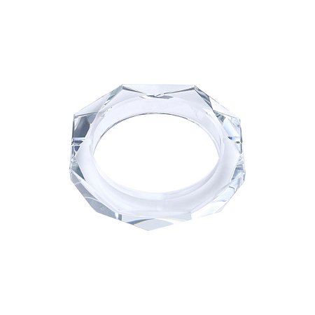 CINZEIRO DE CRISTAL OCTAGONAL 13X13X2,7CM
