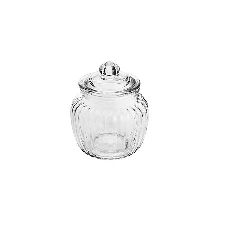 PORTA MANTIMENTO DE VIDRO PIETRA 580ml