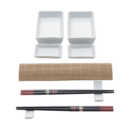 CJ 10PC P/SUSHI DE BAMBU KYOTO