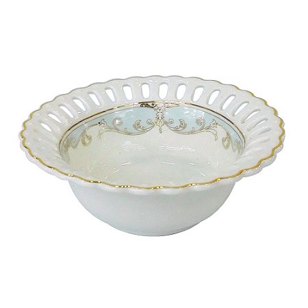 BOWL MON CHERI EM NEW BONE CHINA D12,4XA4,4CM COR BRANCO