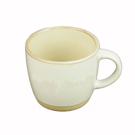 CJ 4 XÍCARAS PORCELANA P/CAFÉ C/PIRES GOOD VIBES 115ml