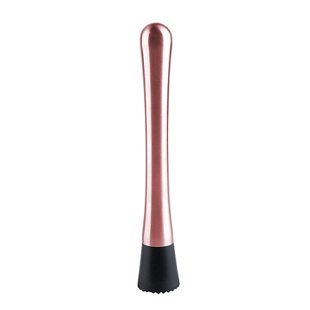 SOCADOR OPEN BAR EM ACO INOX E PLASTICO D3,3XA21CM COR COBRE