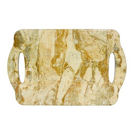 BANDEJA PEDRA EM CERAMICA L18XP28XA1,4CM