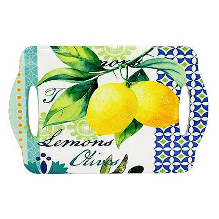 BANDEJA LIMAO EM CERAMICA L18XP28XA1,4CM