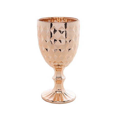 CJ 6 TAÇAS VIDRO P/ÁGUA ROMAN ROSE 345ml
