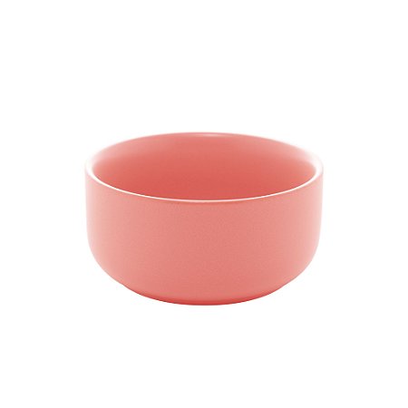 CJ 3 PETISQUEIRAS PORCELANA NÓRDICA ROSA MATT 11x5cm