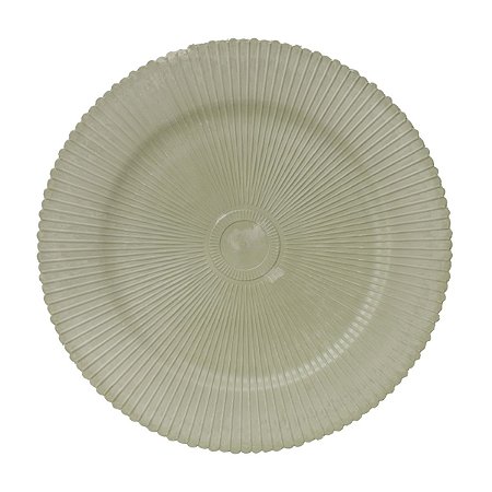 SOUSPLAT DE PLÁSTICO ÔNIX VERDE 33cm