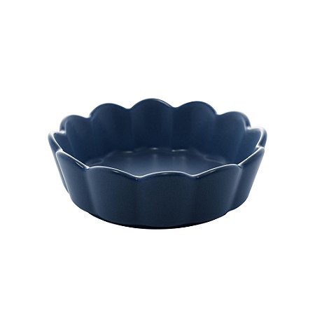 CJ 3 BOWLS PORCELANA NÓRDICA AZUL ESCURO MATT 15x5cm