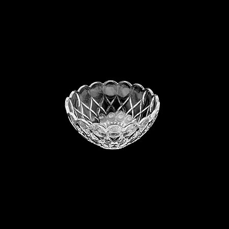 CJ 6 BOWLS DE CRISTAL DE CHUMBO ANGEL TRANSPARENTE 10,5X5,5cm