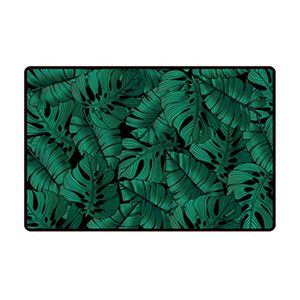 LUGAR AMERICANO DE PLÁSTICO GARDEN VERDE E PRETO 45x30cm