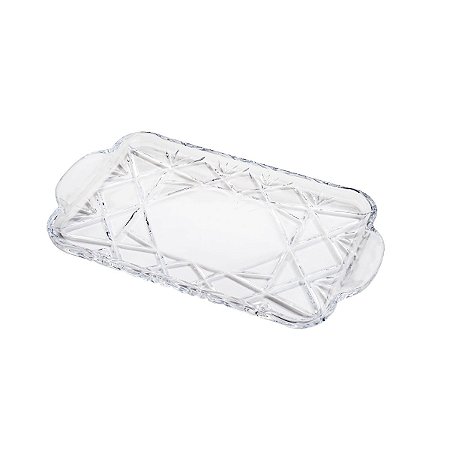 TRAVESSA DE CRISTAL HAVEN 38X22cm