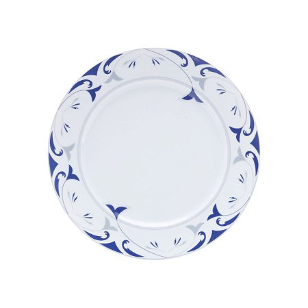 CJ 6 PC PRATOS RASOS DE PORCELANA LIMOGES ALLEGRO 27cm