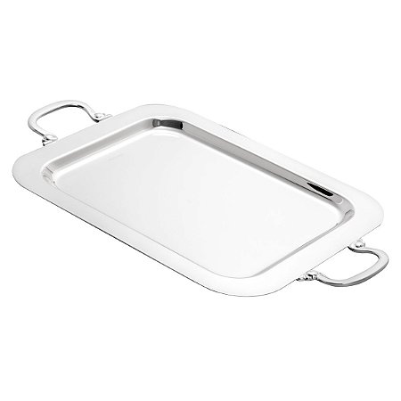 BANDEJA DE PRATA ELEGANCE LISO 28X22CM