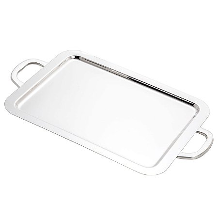 BANDEJA DE PRATA QUEENS LISO 40X30CM