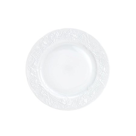 JG 6 SOUSPLATS DE PORCELANA LIMOGES VENDANGE 32CM