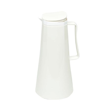 GARRAFA TÉRMICA DE PLÁSTICO C/GATILHO KATE BRANCA 1L