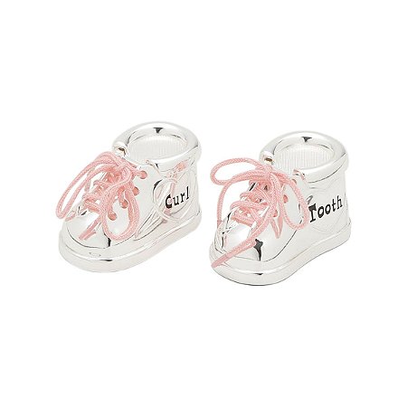 JG. 2 CAIXINHAS P/ DENTINHO E CABELO PINK ABC DE ZINCO