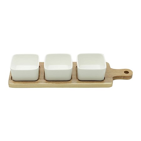 CJ 4PC P/QUEIJO DE MADEIRA SPECIAL FOODS 39,5X12X10,5cm