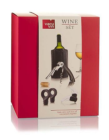 JG PARA VINHO COM 4 ACESSÓRIOS EM ABS