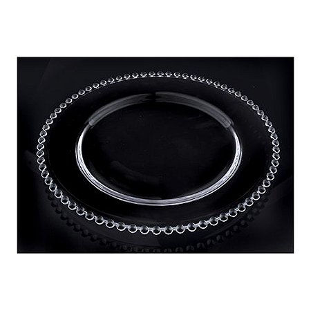 SOUSPLAT BOLINHA EM CRISTAL ECOLÓGICO 31,5CM