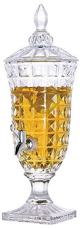 SUQUEIRA AQUAMARINE EM CRISTAL ECOLÓGICO COM PÉ 1,8L