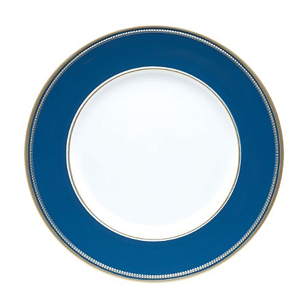 SOUSPLAT PLÁSTICO AZUL/DOURADO 33x2cm