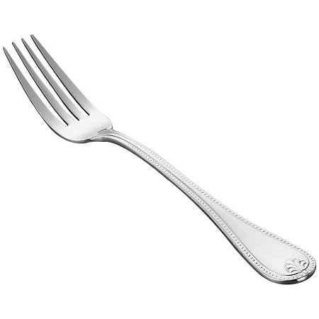 (DZ) GARFO SOBREMESA AÇO INOX CHRIS DE PRATA