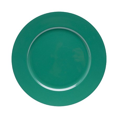 SOUSPLAT PLÁSTICO VERDE 33x2cm