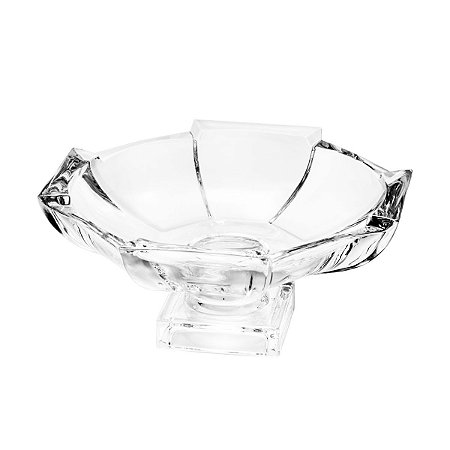 FRUTEIRA DE CRISTAL C/PÉ STAGE 32X14CM