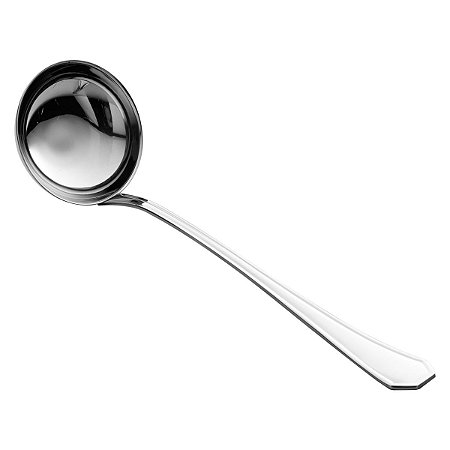 (UN) CONCHA P/SOPA AÇO INOX HEXAGONAL