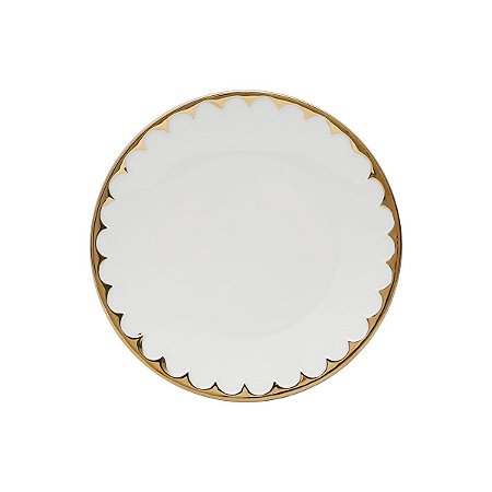 JG 6 PRATOS DE PORCELANA EGG 19,5CM
