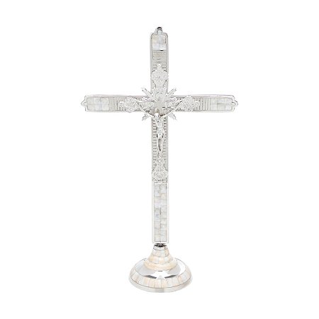 CRUZ DE LATÃO C/ BASE SEAP 57CM