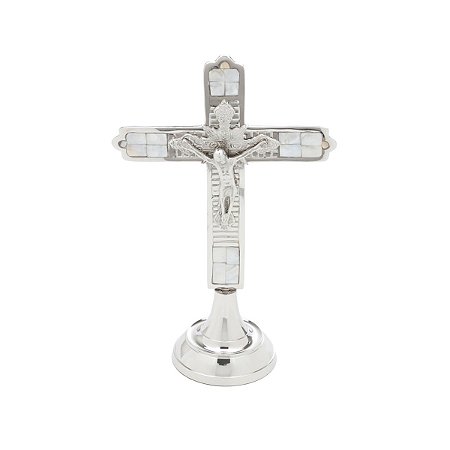 CRUZ DE LATÃO C/ BASE SEAP 31CM