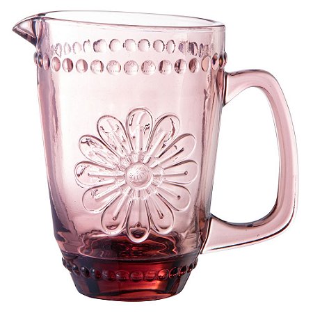 JARRA WOODSTOCK EM VIDRO 1,6L COR ROXO