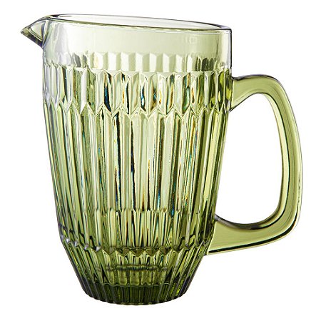 JARRA BRETAGNE EM VIDRO 1,6L COR VERDE