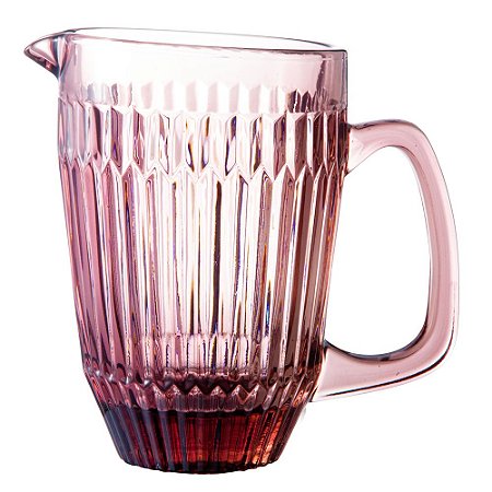 JARRA BRETAGNE EM VIDRO 1,6L COR ROXA