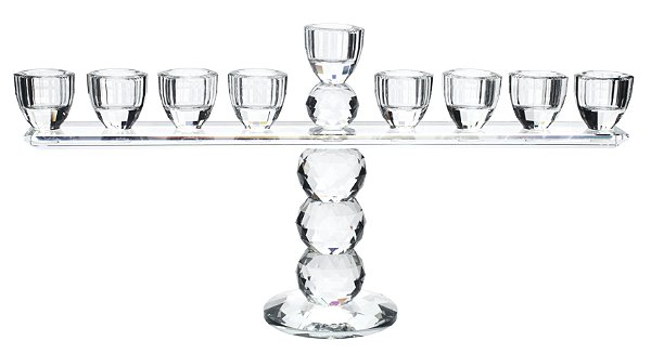 CANDELABRO DE VIDRO PARA 9 VELAS