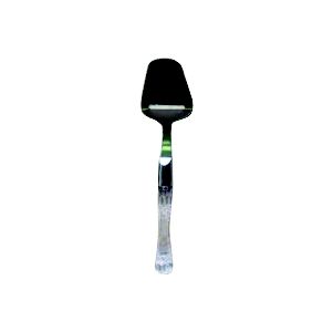 ESPÁTULA P/QUEIJO AÇO INOX C/CABO PLÁSTICO BAMBU 20cm