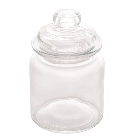POTE DE VIDRO BOROSILICATO C/TAMPA ARENA 260ml