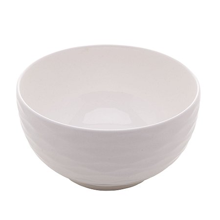 BOWL DE PORCELANA NEW BONE LAGOS BRANCO 11,5x6cm