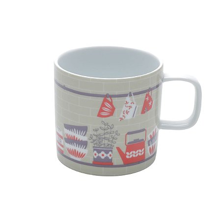 CANECA DE PORCELANA KITCHEN 400ml