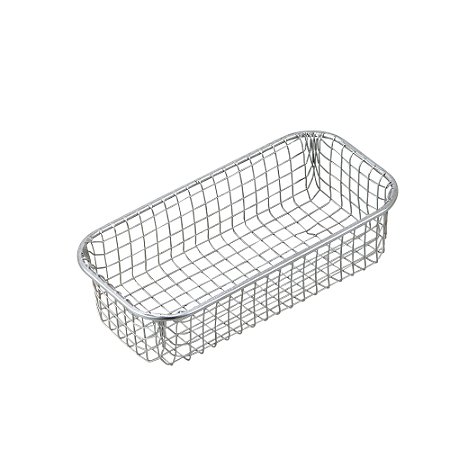 CESTO ORGANIZADOR METAL CROMADO 20x10x5cm