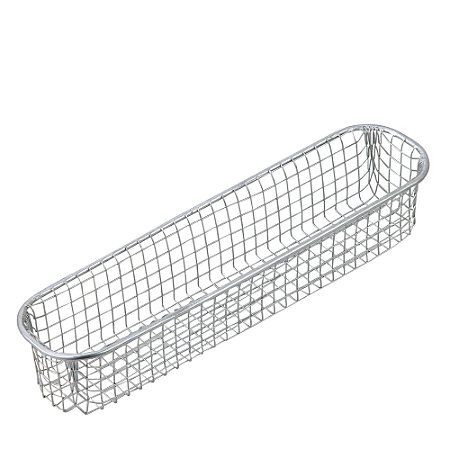 CESTO ORGANIZADOR METAL CROMADO 30x7x5,5cm
