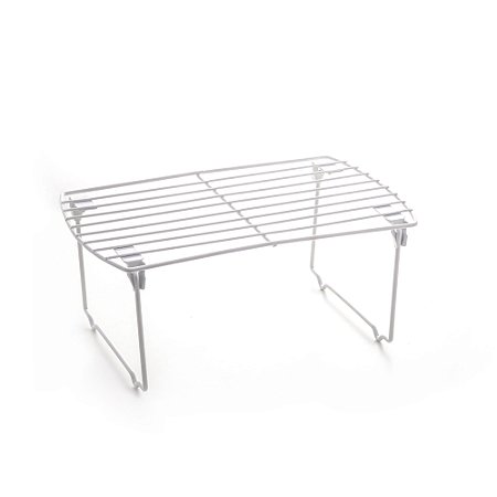 PRATELEIRA ORGANIZADORA DOBRÁVEL METAL BRANCO 33x20x14,5cm