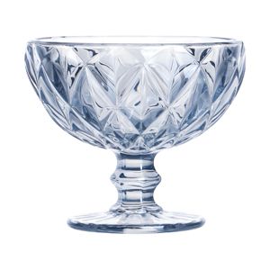 CJ 6 TAÇAS COUPE CHAMPAGNE VIDRO SODO-CÁLCICO AZUL 310ml