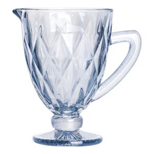 JARRA DE VIDRO SODO-CÁLCICO DIAMOND AZUL METALIZADO 1,1l