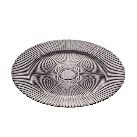SOUSPLAT DE PLÁSTICO ÔNIX PRETO 33cm