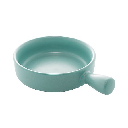 CJ 2 MINI TRAVESSAS PORCELANA NÓRDICA MENTA MATT 20x15x5cm